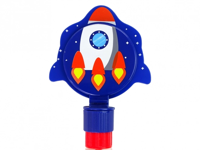 Seifenblasen Rakete Blau