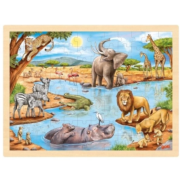 Afrikanische Savanne Puzzle