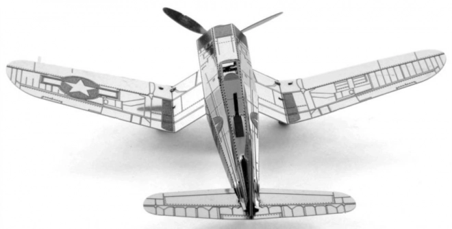 Metal Earth 3D-Puzzle Flugzeug F4U Corsair