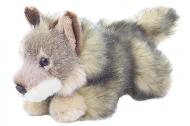 ECO-FRIENDLY Plüsch Wolf liegend 25 cm