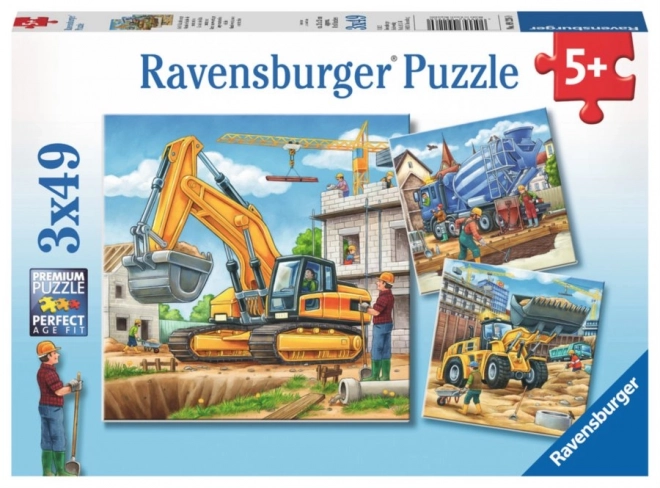 Ravensburger Puzzle Große Baufahrzeuge