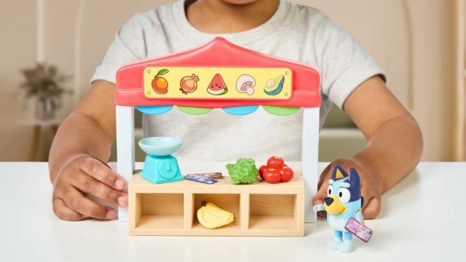 Bluey Mini Figuren Set - Einkaufsmarkt