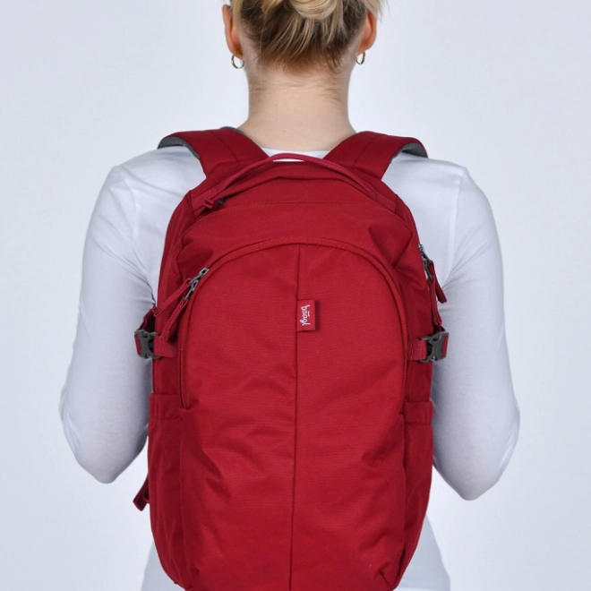 Baagl Rucksack Dash Burgunderrot
