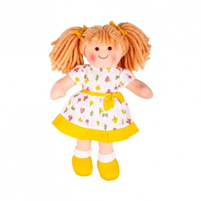 Weiche Stoffpuppe Zoe 28cm von Bigjigs Toys