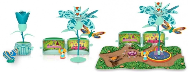 Magische Blume und Schmetterling Set