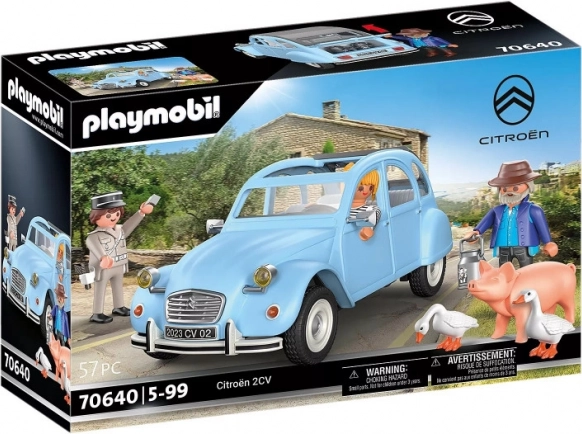 Ikonisches Design des CITROËN 2CV im PLAYMOBIL-Look