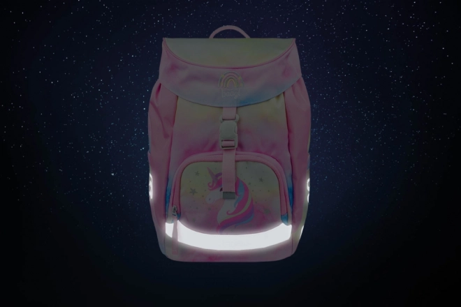 Schulrucksack Airy Regenbogen Einhorn