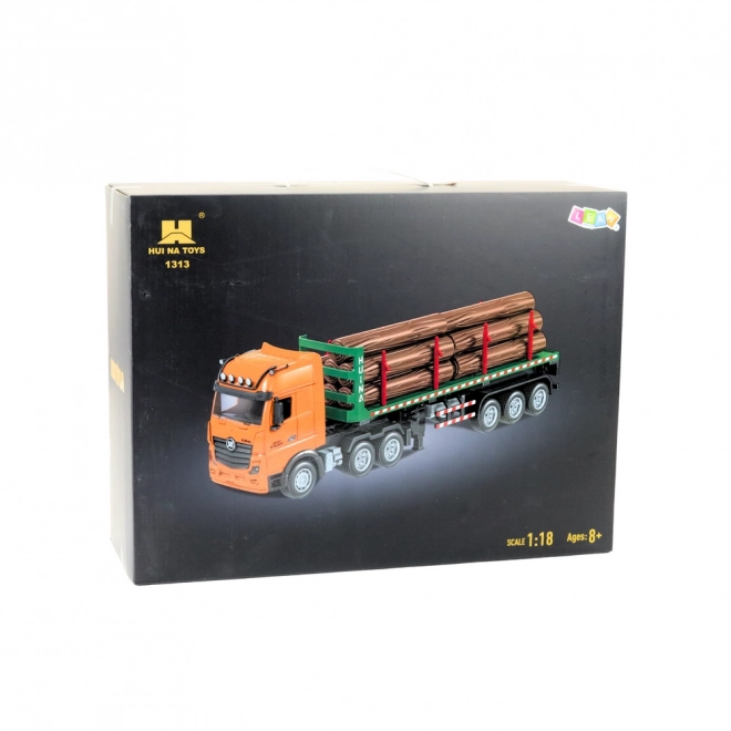Ferngesteuerter Holztransporter Huina im Maßstab 1:18