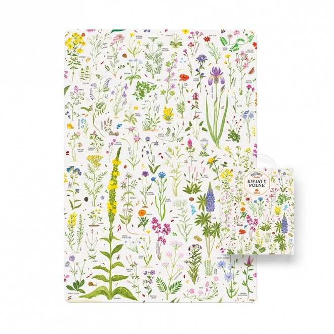 Puzzlove Wildblumen Puzzle 1000 Teile