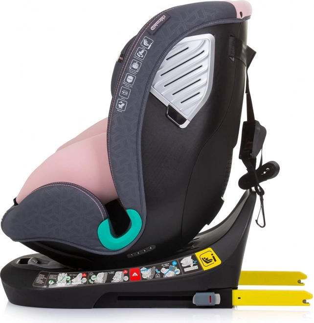 Chipolino Autokindersitz Supreme i-Size 360° Flamingo