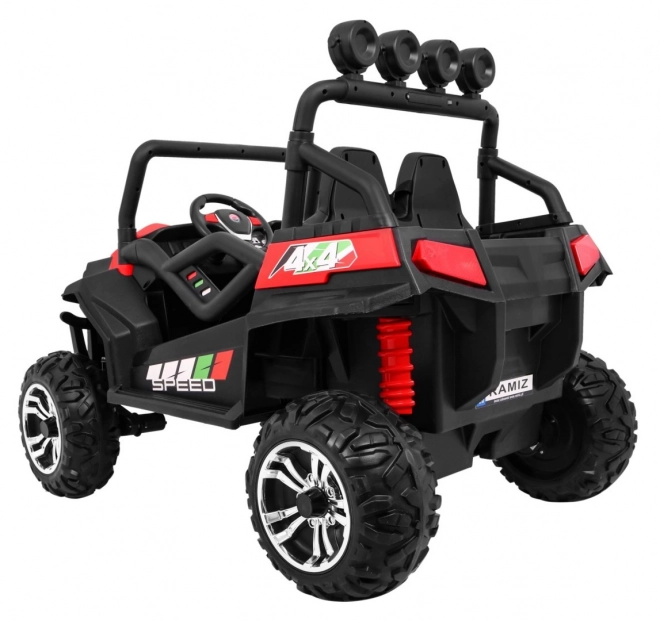 Elektrisches Kinderauto 4x4 mit Polsterung, MP3 und Lichteffekten