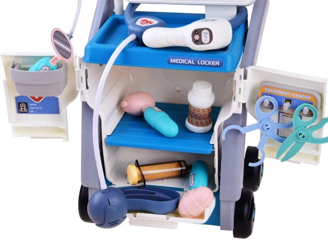 Arztkoffer für Kinder - Rollwagen Set