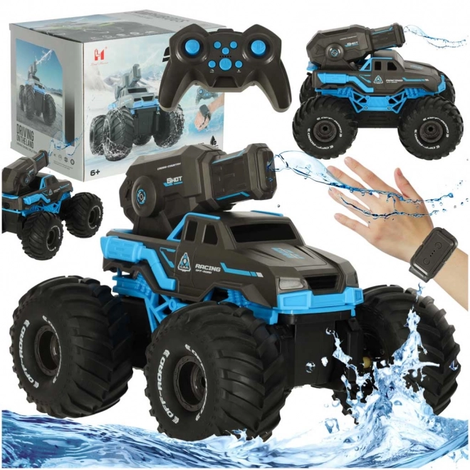 Wasserdichtes ferngesteuertes Auto in Blau