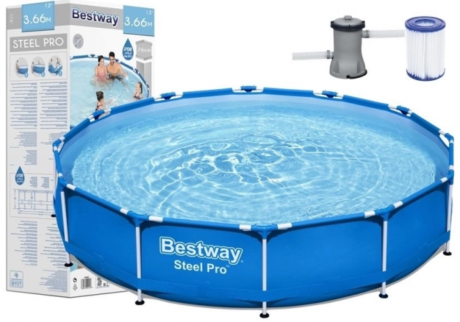 Set für Gartenpoolrahmen Bestway 366 x 76 cm 56681