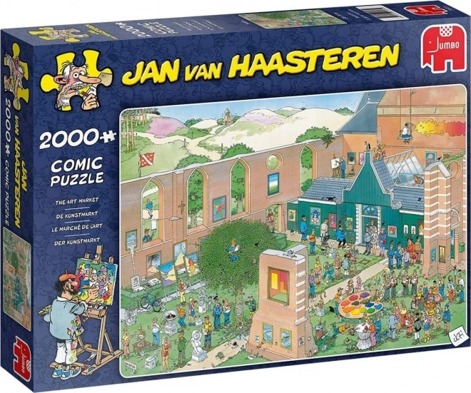 Jumbo Puzzle Jan Van Haasteren Kunstwerk 2000 Teile