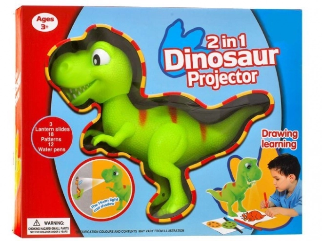 Dinosaurier Projektor mit Stiften