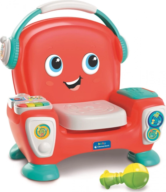 Interaktiver Clementoni Baby Sessel Singe, Spiele und Tanze