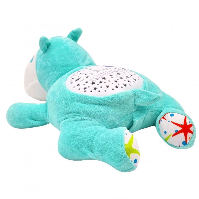 Woopie Baby Kuscheltier Projektor Schlafhilfe Nilpferd