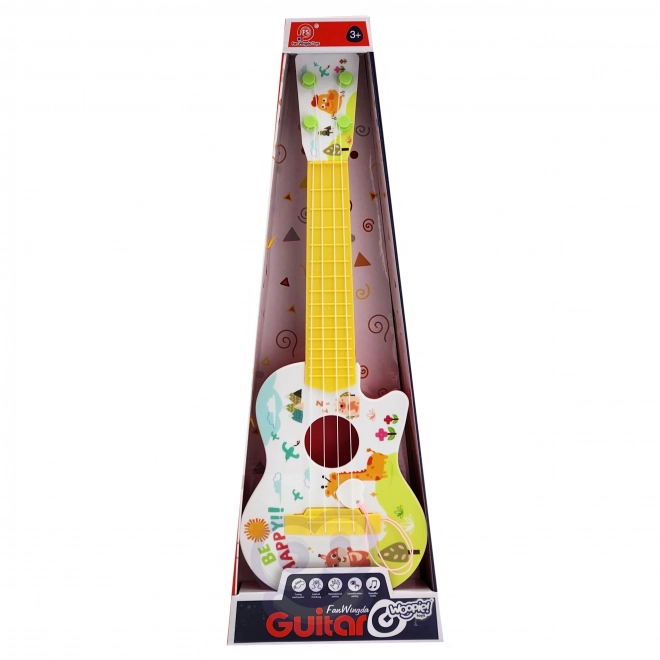 Akustische Kinder Gitarre WOOPIE rot