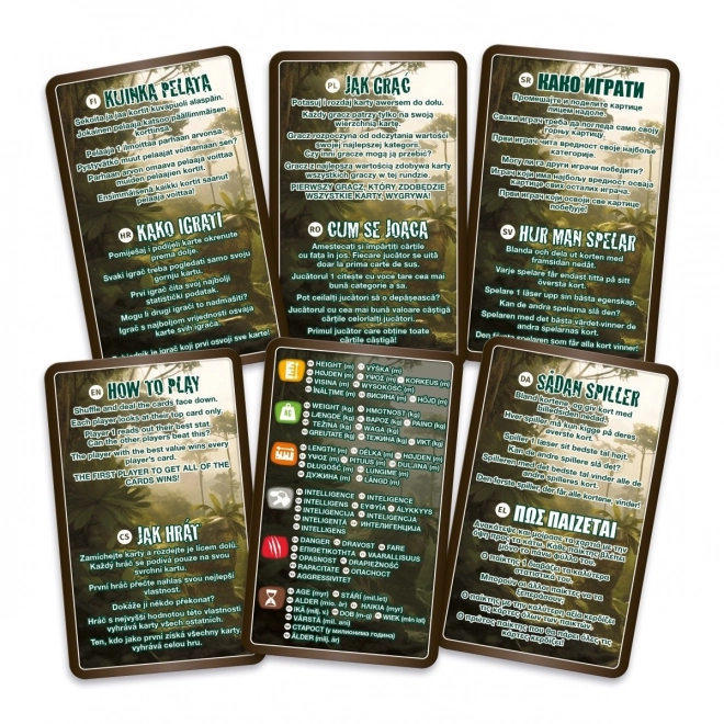 Dinosaurier Kartenspiel