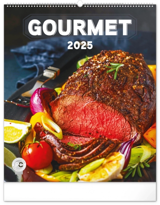 Notique Wandkalender Gourmet 2025