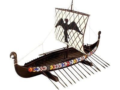 Wikingerschiff Modell