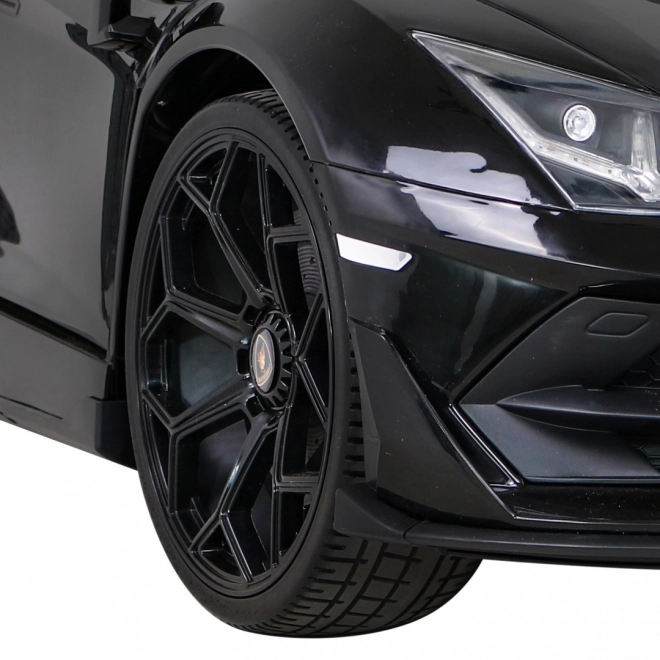 Lamborghini SVJ DRIFT pro 2 Kinder schwarz + Drift-Funktion + Fernbedienung + MP3 LED + langsamer Start