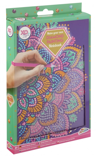 Diamantmalerei A5 Mandala Notizblock