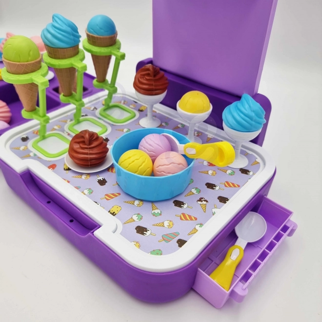 Woopie tragbarer Eisstand 3-in-1 Set 62 Stück