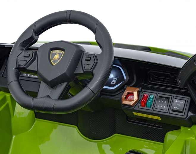 Lamborghini SIAN Kinderauto mit Batterie und Fernbedienung – Grün