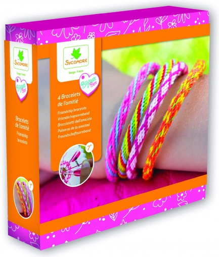 Kumihimo-Armbandherstellungsset - Freundschaftsarmbänder