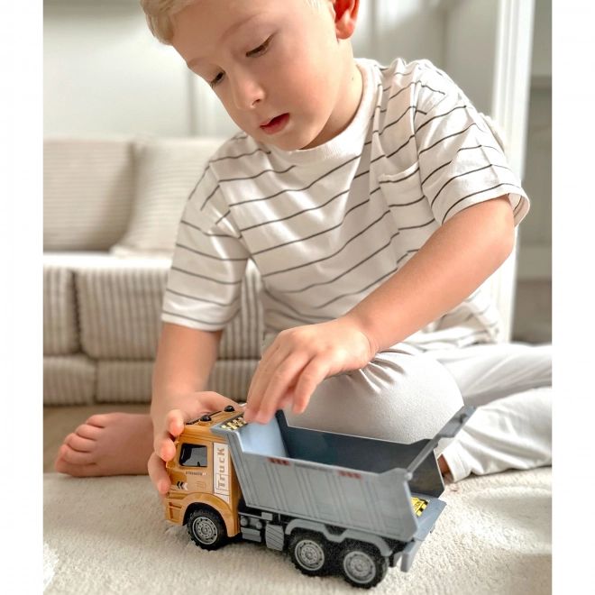 Großes Set Baufahrzeuge 6-in-1