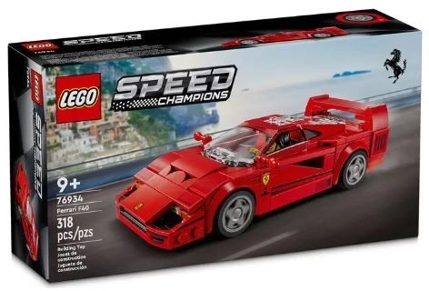 Lego Speed Champions Ferrari F40 Supersportwagen