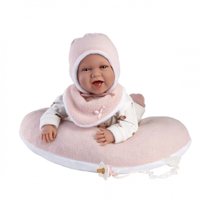 Babypuppe Mimi 42 cm mit Nackenkissen