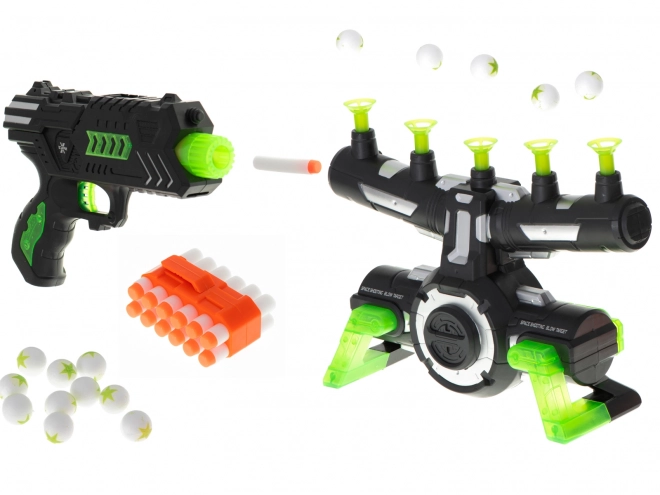 Dunkle Kriege Leuchtendes Air Shooter Set