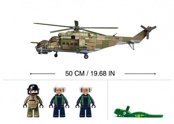 Sluban Kampfhubschrauber MI-24S