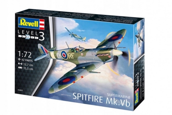 Plastikmodellflugzeug Spitfire Mk.VB