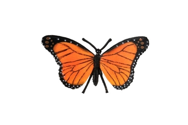 Monarch-Schmetterling Plastikfigur