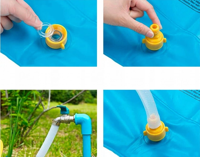 Woopie Wasser-Spielmatte mit Sprühfunktion