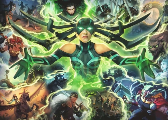 Ravensburger Puzzle Villainous: Hela - 1000 Teile