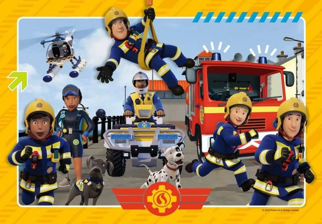 Ravensburger Puzzle Feuerwehrmann Sam in Aktion 2x12 Teile