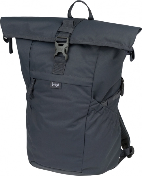 Baagl Rolltop-Rucksack Grau