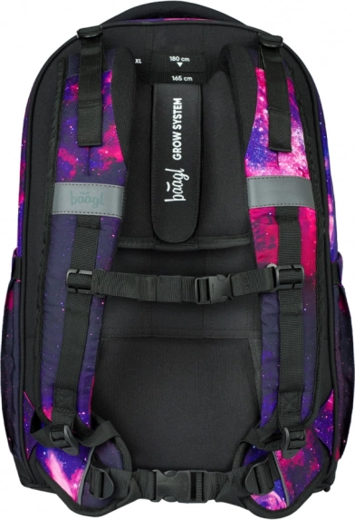 Schulset Baagl Galaxy: Rucksack, Federmäppchen, Beutel