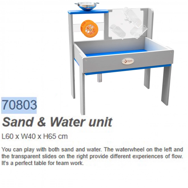 Experimentierstisch 2-in-1 für Sand und Wasser von Classic World