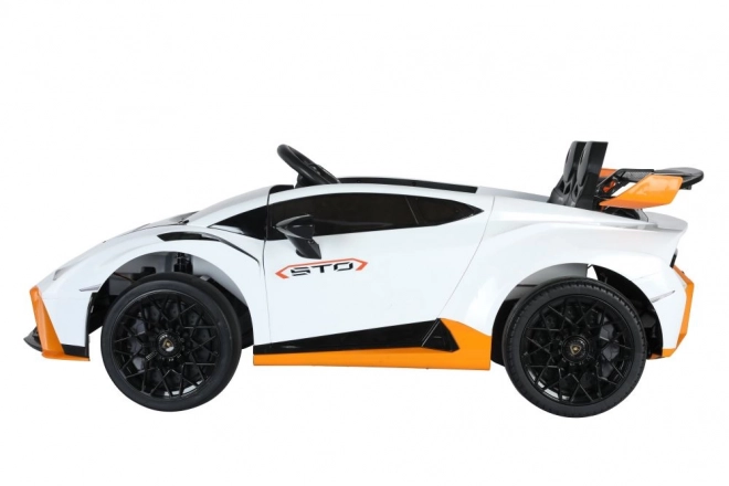Elektroauto Lamborghini STO Drift Weiß