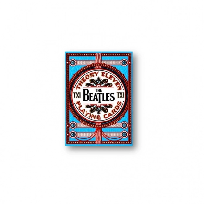 The Beatles Spielkarten Deck Blau