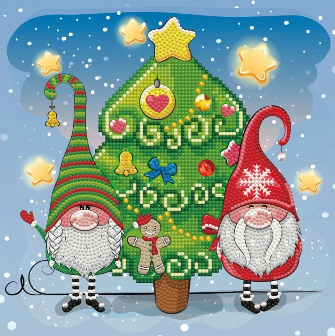 Diamond Dotz Weihnachtselfen Set