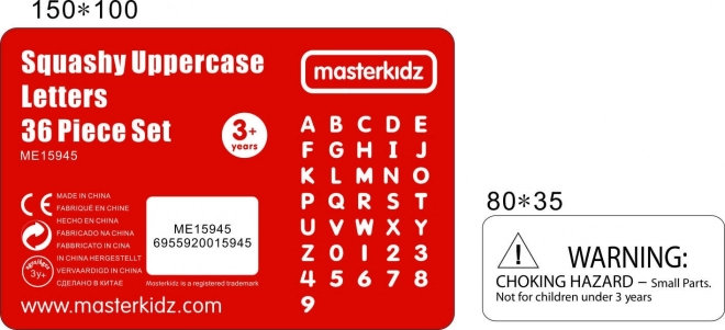 Buchstaben und Zahlen Montessori Set