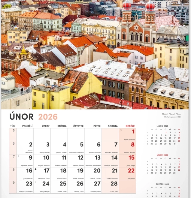 Wandkalender Mein Land 2026