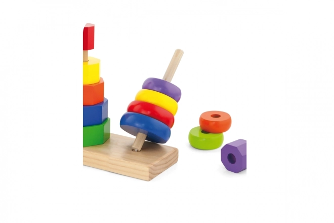 Holz Pyramide 3-in-1 Spielzeug